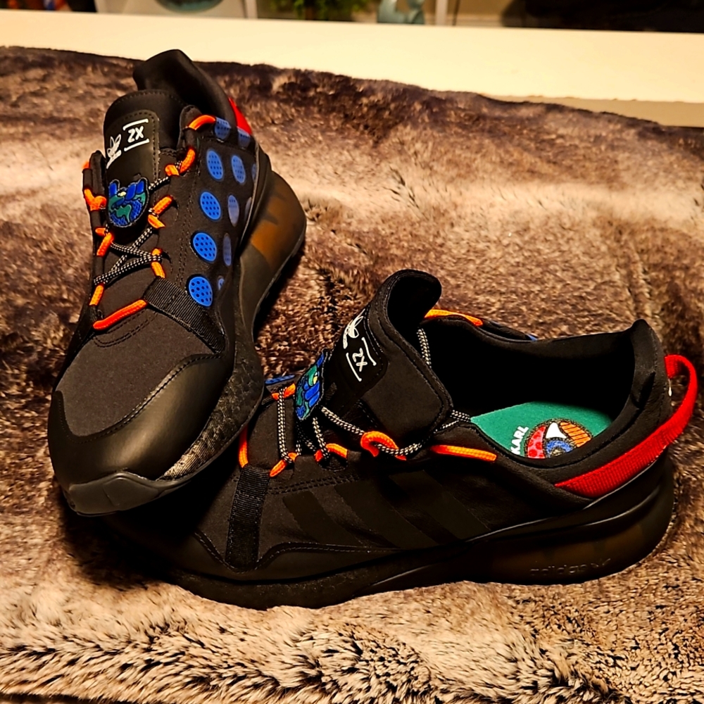 Adidas Originals ZX 2K Boost Pure Craig Karl Black Men's Shoes size 9  GY7912